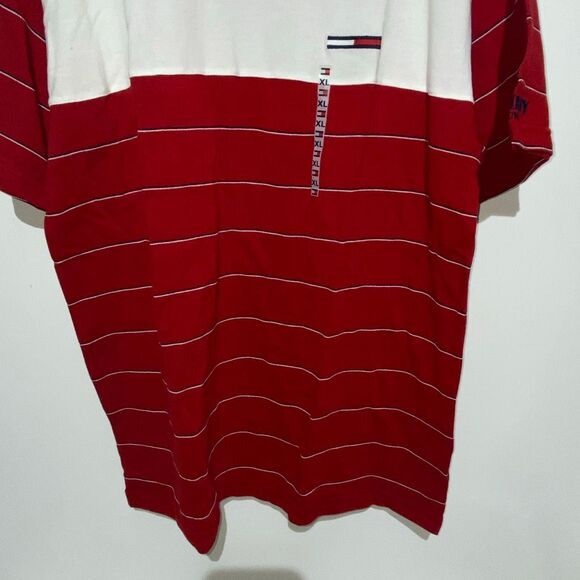 Tommy Jeans Men's Multicolor Coloblock Stripe Cotton Crew Neck T-Shirt XL NWT - Picture 2 of 9